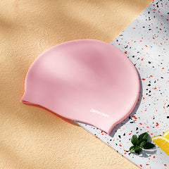 Curvva® Swim Caps for Long Hair Durable Silicone Swimming Caps for Women