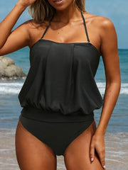 Curvva® Loose Bandeau Tankini Set